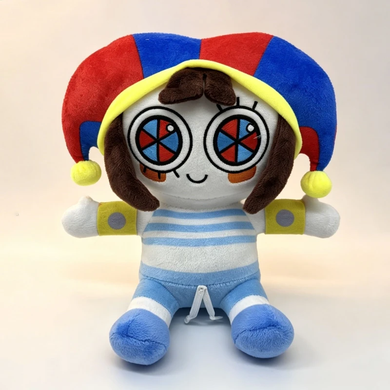 New The Amazing Digital Circus Plush Toy Clown Ragatha Pomni Cartoon Jax Plush Doll Soft Stuffed Sofa Decorate Christmas Gift