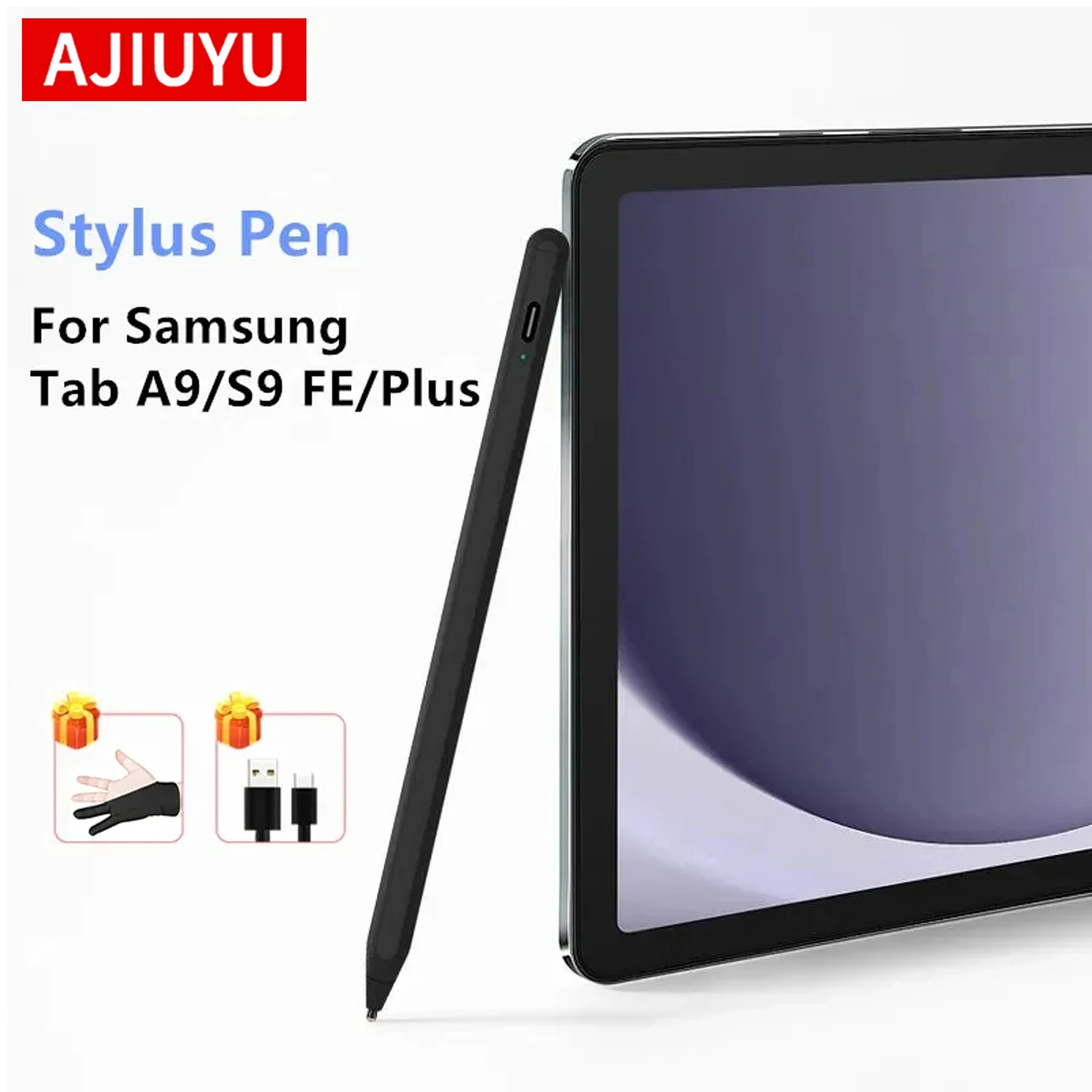 Stylus Pen For Samsung Galaxy Tab A9 A11 8.7 Plus A9+ Tablet Pen Tab S9 S10 FE S9FE Plus Ultra Screen Touch Drawing Pen Pencil