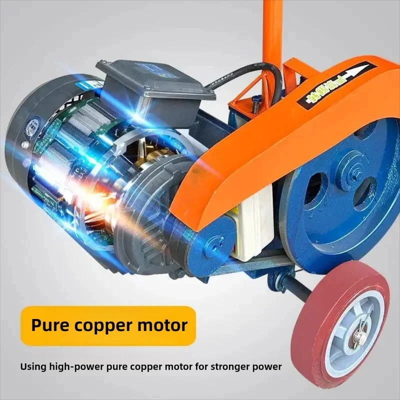 12mm 18mm Project Electric Rebar Cutter Hand Push Bar Cutting Machine  Single / Three Phase Round Steel Shearing 220V 380V