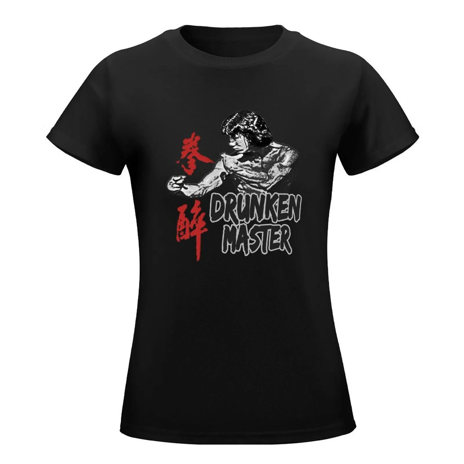 Jackie Chan Drunken Master Kung Fu Martial Arts Fighter T-Shirt Short sleeve tee summer top aesthetic clothes Women's t-shirt