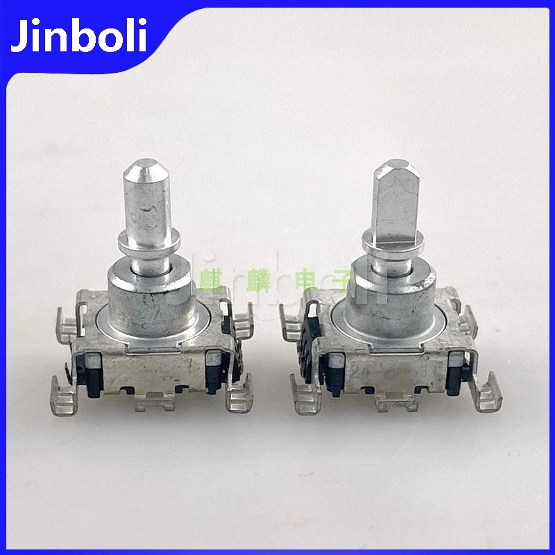 2PCS EC11 Type SMD Rotary Encoder With Push Switch 30 Position Car Navigation Audio Half Shaft Length 15MM