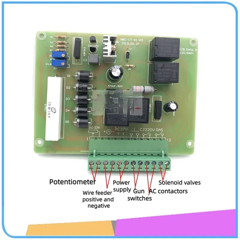 NBC Tapped Gas Shielded Welding Machine Control Board  To Replace The Improved Second Protection