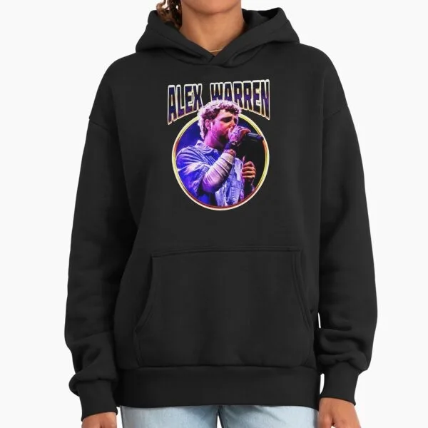 

Alex Warren Hoodies Vintage Merch Hoodie Men and Women Hip-hop Sports Pullover Sweatshirt