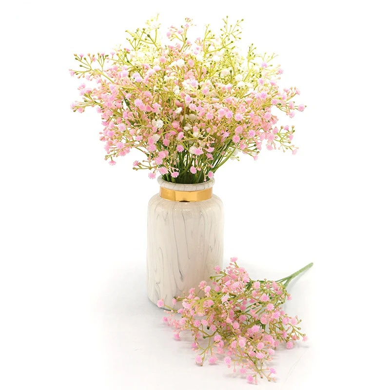 

Simulation of Gypsophila Put Flowers Wedding Home Hotel Decoration Plastic Fake Flowers Home Accessories