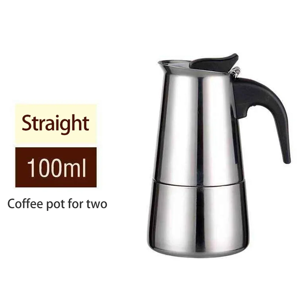 Moka Pot Classic Italian  Brewing Tools Espresso Maker 50/100/150/300/450ml Aluminum Cafe Accessories Italian Coffee Machine