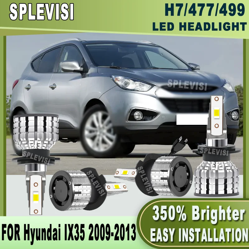 

Plug and Play Durability 6000K 60000-hour long lifespan H7 477 499 led headlight For Hyundai IX35 2009 2010 2011 2012 2013