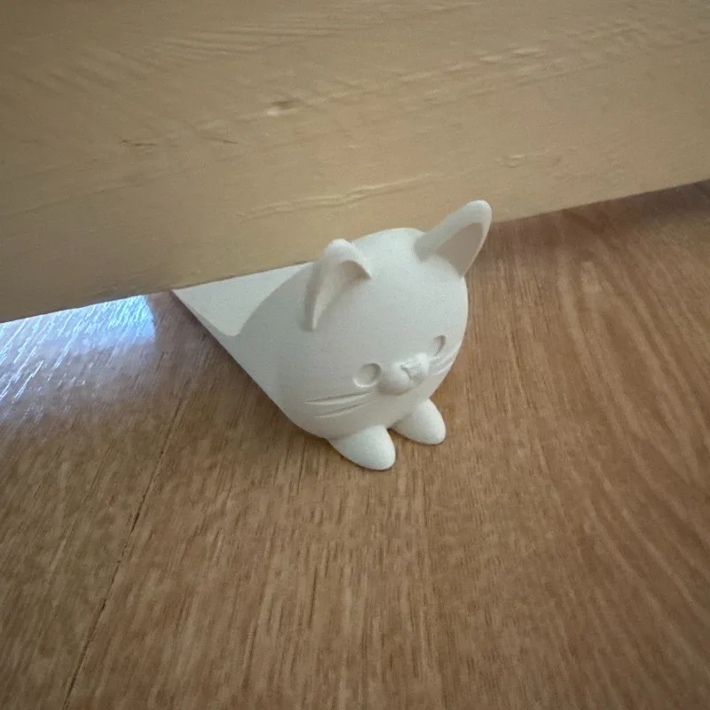 Niedlicher Katzen-Türstopper, rutschfester Bodenschutz, Wohndekoration, verhindert, dass Türen klopfen und kratzen, Geschenke für Tierliebhaber