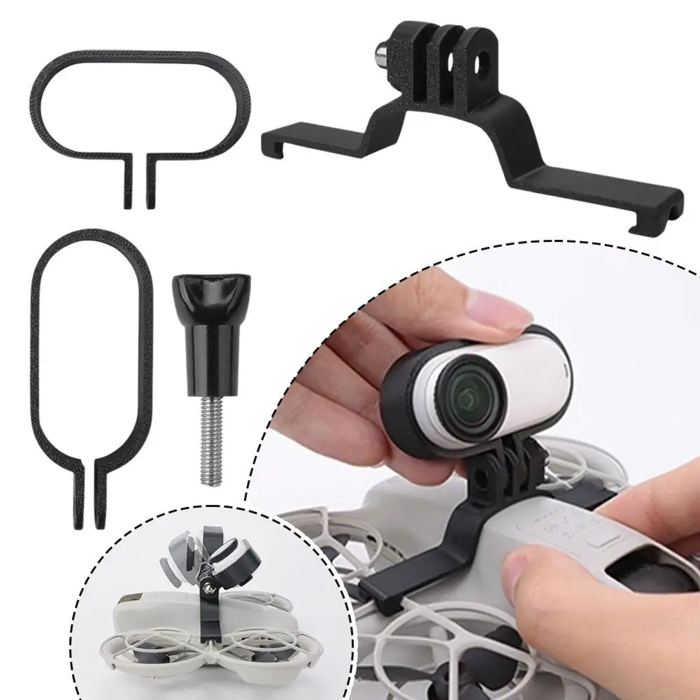 Top Extension Bracket For DJI Neo Drone Adjustable Mount Adapter Bracket Camera Expansion Bracket For Insta360 GO3/GO 3S Ca G3K7