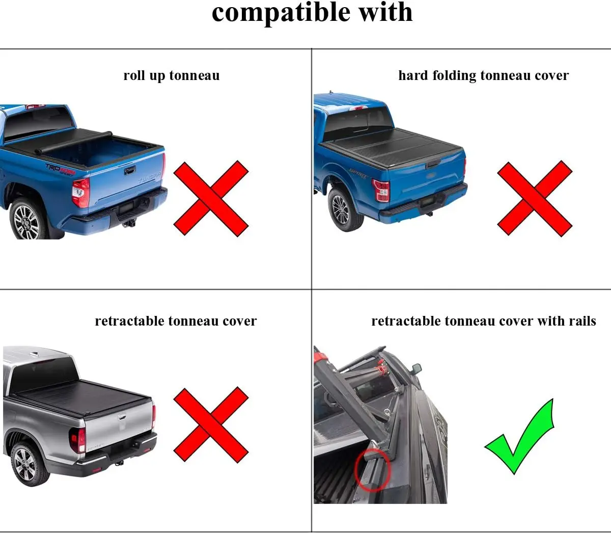 For Ford Ranger PX1 PX2 PX3 2012-2022 Amarok Hilux Navara Load Bed Cargo Rack for Roller Shutter Tonneau Cover