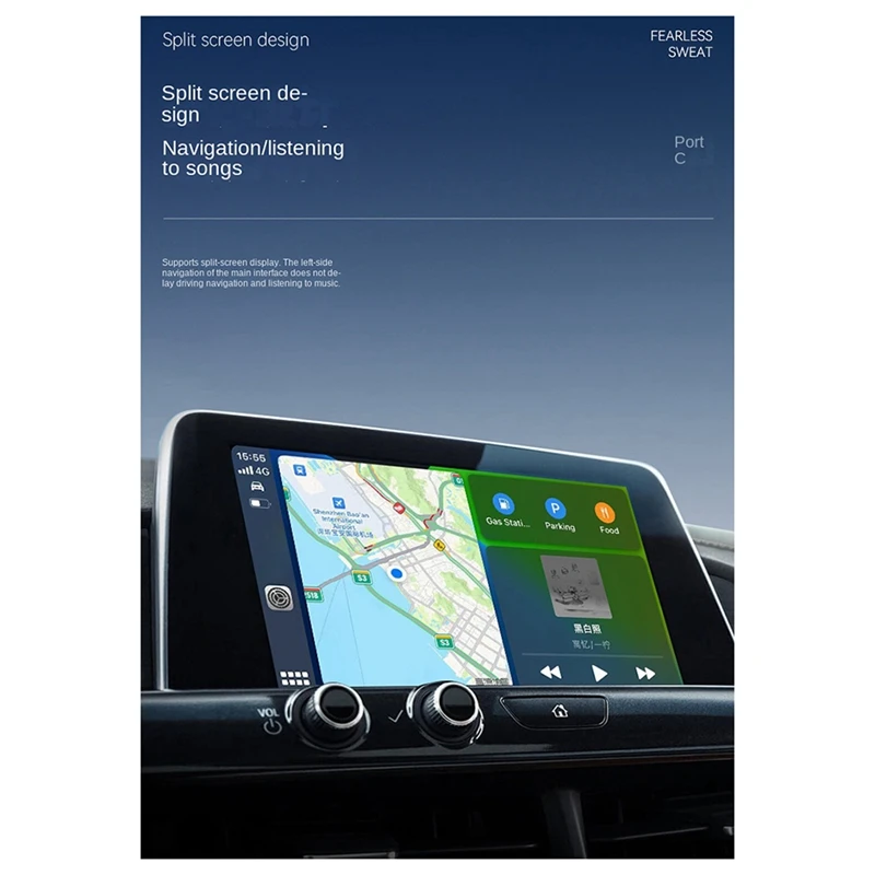 محول سيارة أندرويد لاسلكي ، 2 في 1 ، تحويل سلكي إلى صندوق لاسلكي للسيارات