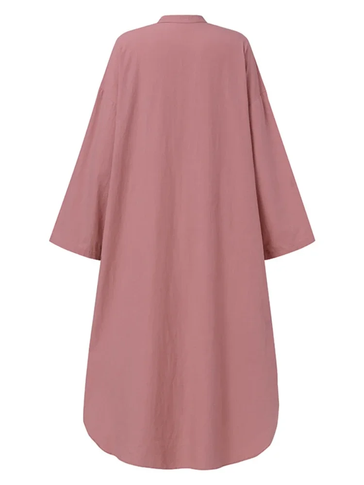Ramadan Eid Muslim Women Dress Split Long Tops Mubarak Abaya Dubai Turkey Arabic Jalabiya Prayer Hijab Dress Robe Kaftan Islam