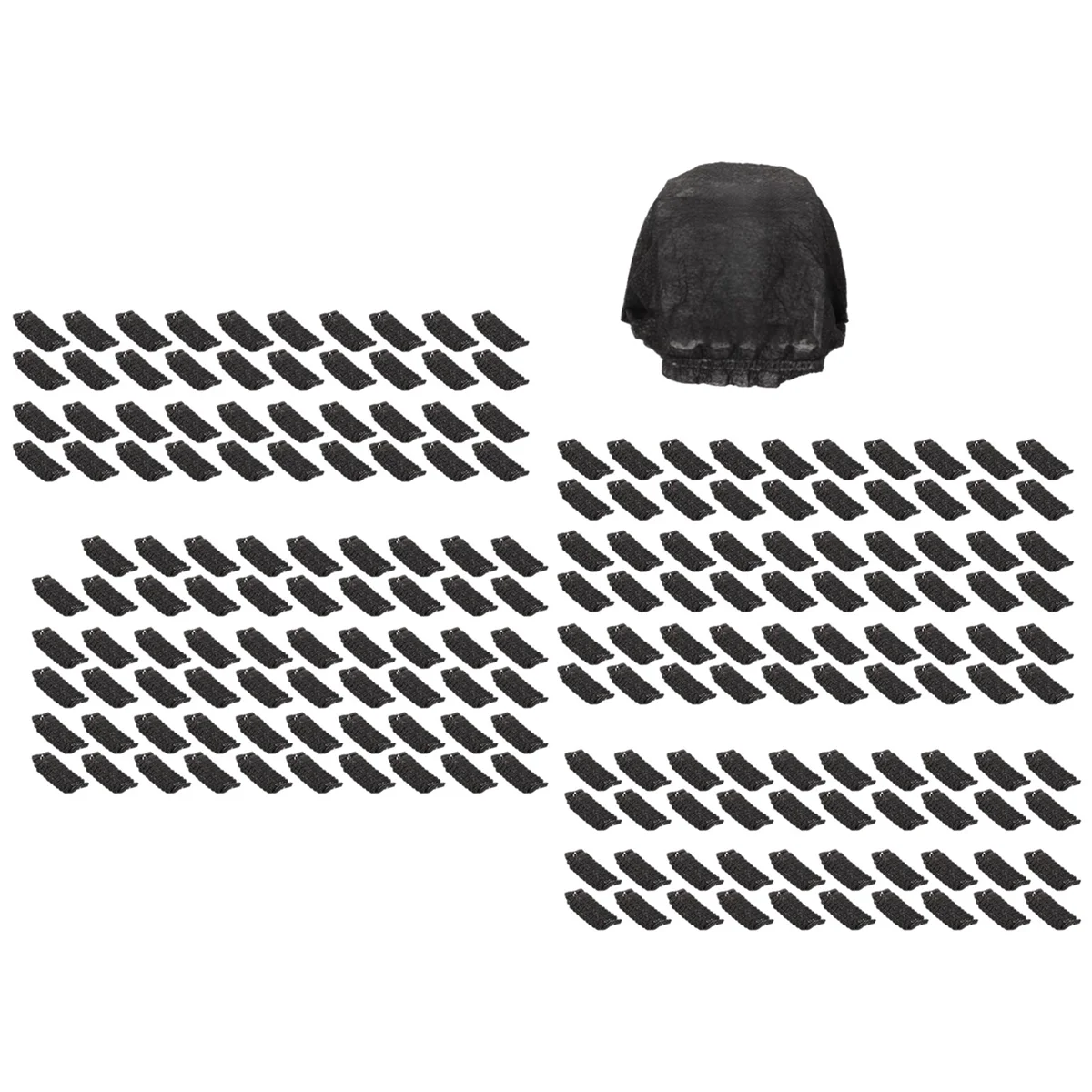 200 Pcs Black Disposable Microphone Covers Karaoke Anti-Splash Mic Cover Dust-Proof Accessories