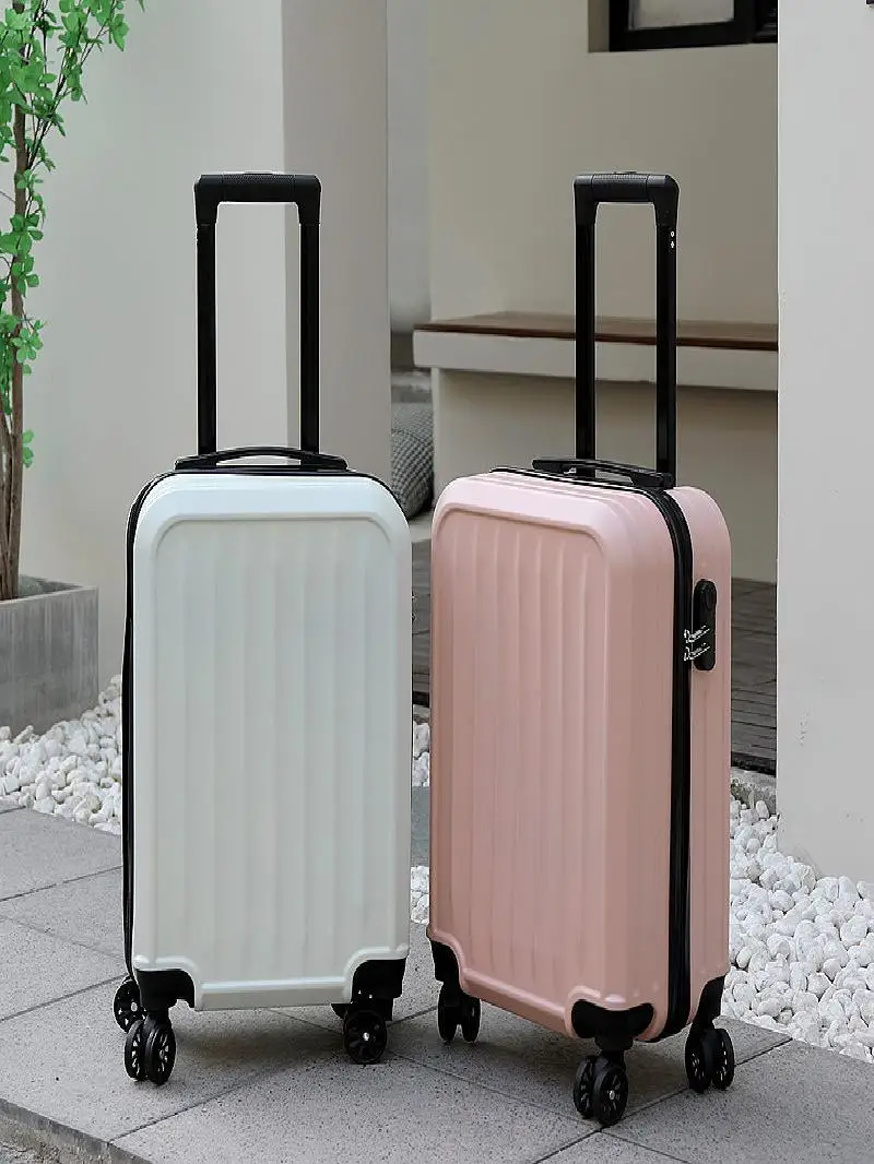 

20-Inch Travel Suitcase High-Aesthetic Password Lo Carry-On Fem M Pullman Mutil-Directional Wheel Silent Lage