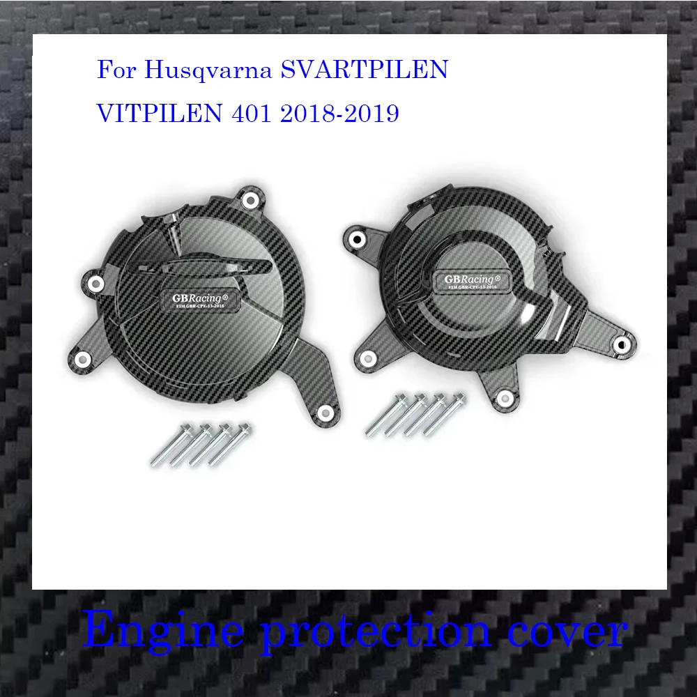 

2019 vitpilen 401 For Husqvarna SVARTPILEN / VITPILEN 401 2018-2019 Motorcycle Engine Protection Cover