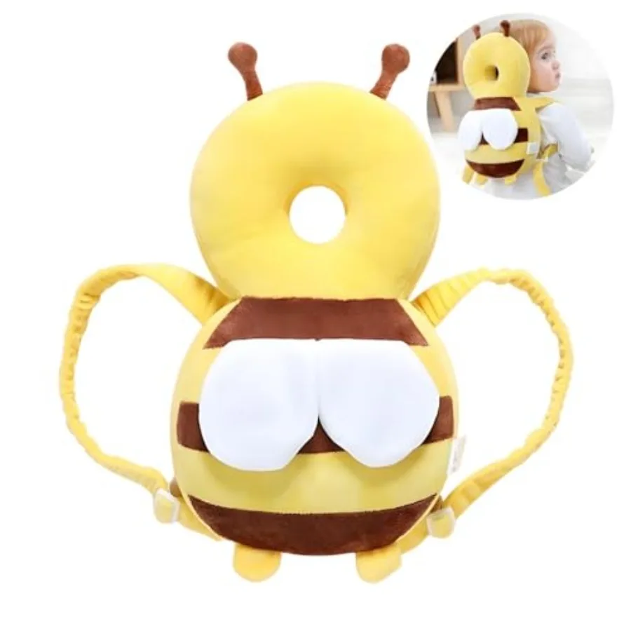 

PandaEar Baby Head Protection Backpack Toddler Walking Head Protector Adjustable Head Protector Pad Safety Cushion