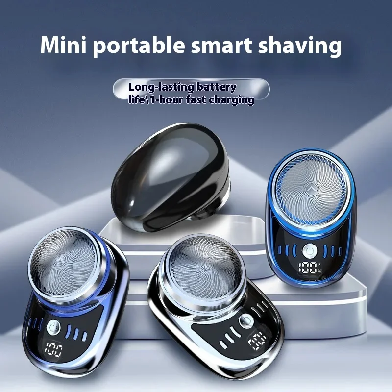 Electric Mini Shaver USB Rechargeable Razor Waterproof Men Ladies Travel Portable Shaver Newly Upgraded 2024 Shining Mod