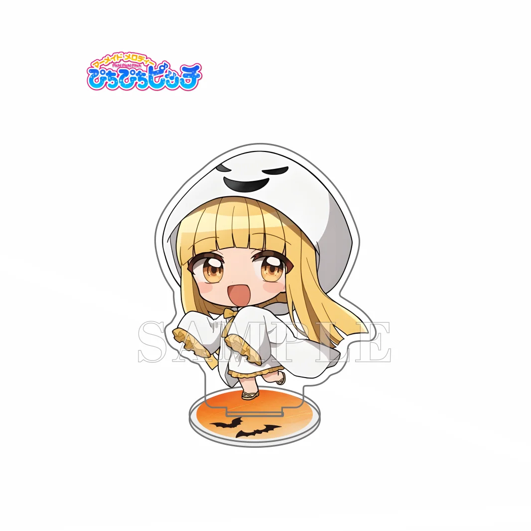 Anime Mermaid Melody Pichi Pichi Pitch Halloween Series Cute Chibi 10CM Acrylic Stand Desktop Decoration Gift keychain Gift
