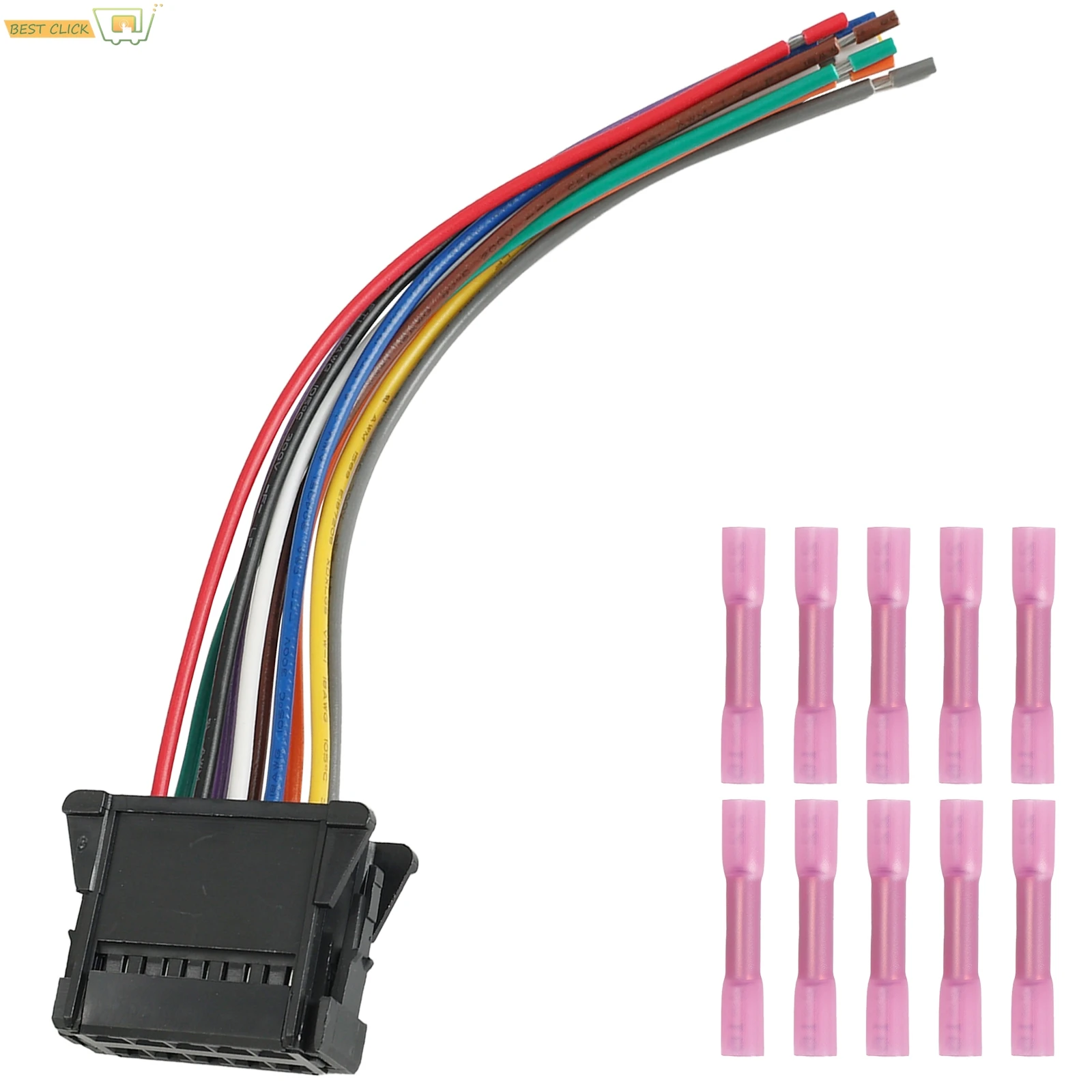 Blower Resistor Connector Wiring Repair Kit 8200729298 For Renault Clio Megane Twingo AC Heater Fan Plug Harness