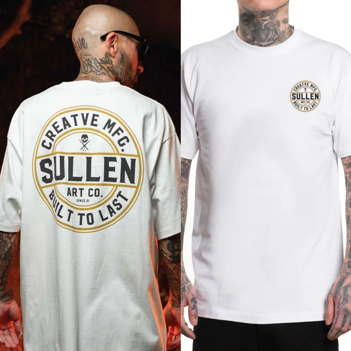 Creative Corp Sullen Tattoo Art T-Shirt 100% Cotton Graphic Tee Men Women Summer Streetwear