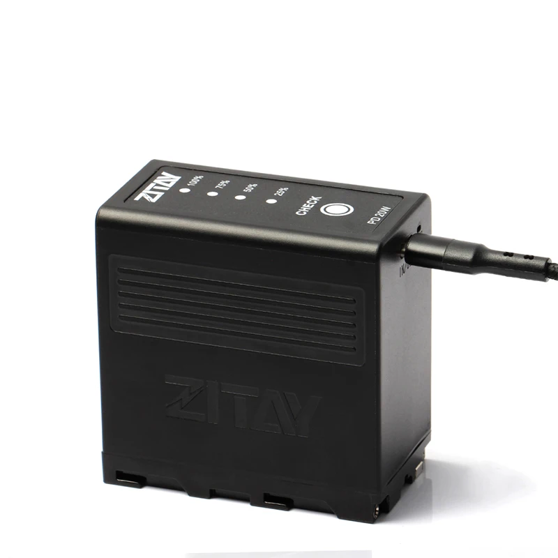 ZITAY NP-F970 Camera Battery 10500mAh Power Bank for NP-F970 NP-F930 NP-F950 NP-F960 NP-F550 NP-F530 Rechargeable Battery