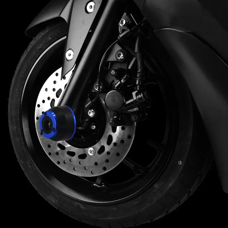 For YAMAHA FZ-1 FZ-6 Fazer FZ-1N/S FZ-6N CNC Aluminum Motorcycle Front Rear Wheel Fork Axle Sliders Cap Crash Falling Protector