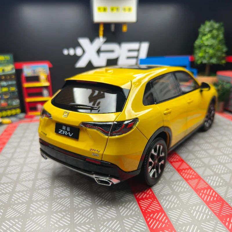 โมเดลรถฮอนด้า ซีอาร์-วี อัลลอยด์ ขนาด 1:18 ประตูเปิดได้ ของสะสม ของเล่น ของที่ระลึก ของตกแต่ง