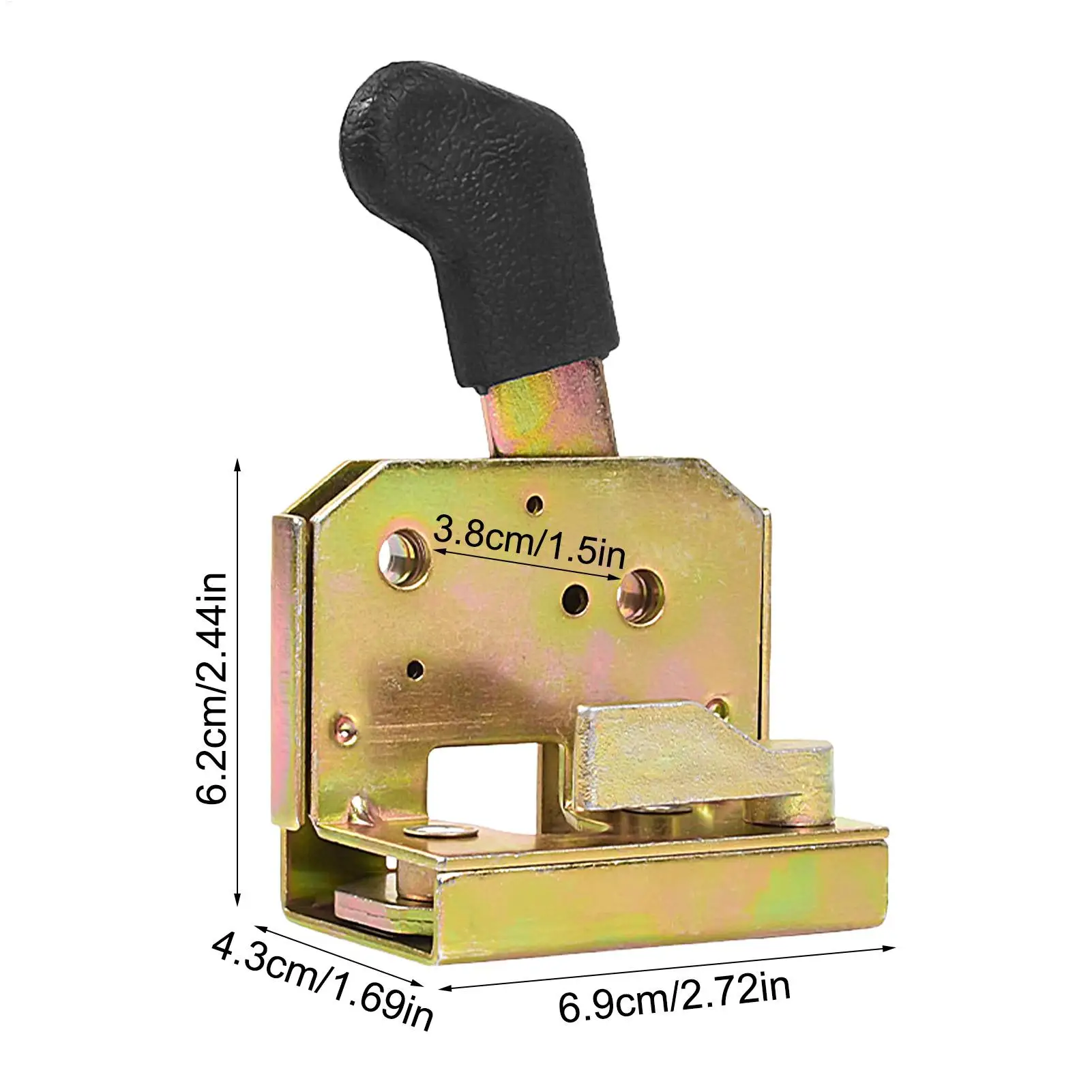 Griffschloss-Set für Gabelstapler / Traktor Türgriff-Schloss Lader-Türschlösser Metall-Türbeschläge Ersatz Sicherheits-Türgriffe – Detail 11