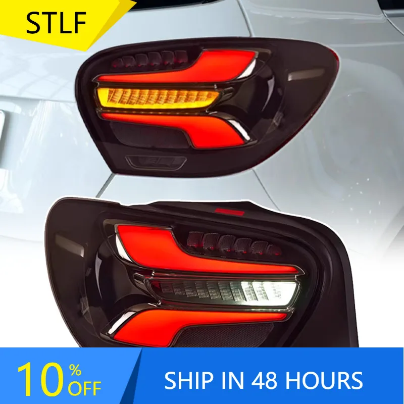 

STLFCar Lights for Benz W176Led Tail Lamp2013-2018A160 A180 A200 Signal Tail Light Animation Rear Stop Brake Reverse Accessories