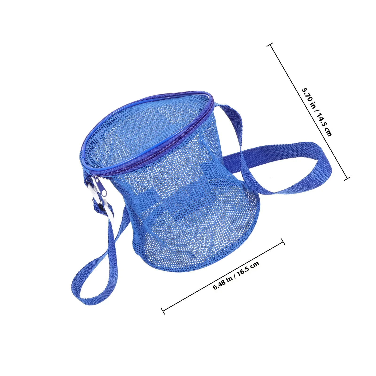 2 قطعة حقيبة شاطئ شبكية للأطفال منظم محمول سعة كبيرة كيس تخزين رمل من قماش أكسفورد للاستخدام الخارجي في حمام السباحة #2