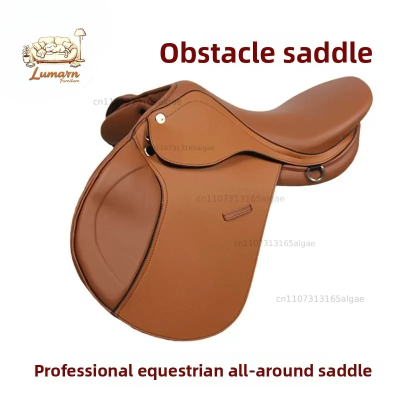 Obstacle comprehensive saddle Professional equestrian riding equipment Microfiber double belly strap Full set of accesso