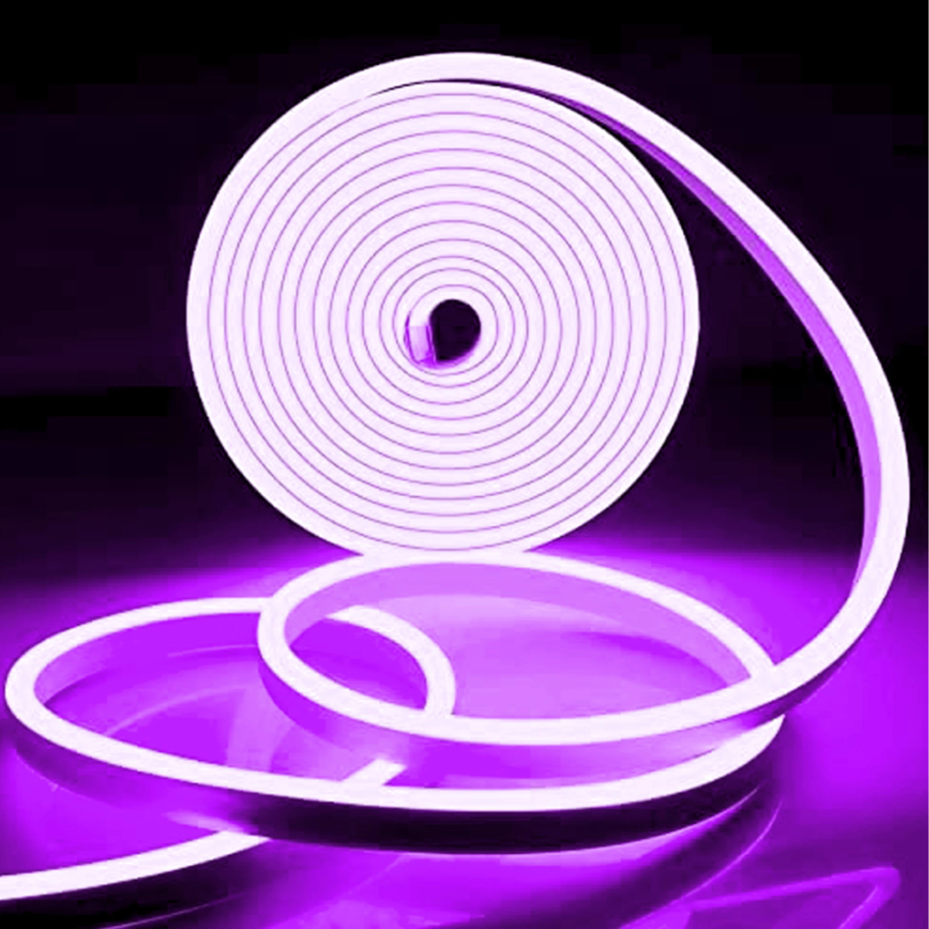 5m 12V LED Neon Strip Verlichting Outdoor Waterdichte Siliconen Neon Lamp Outdoor DIY teken Diode Tape Home Garden Decor Aquarium Licht