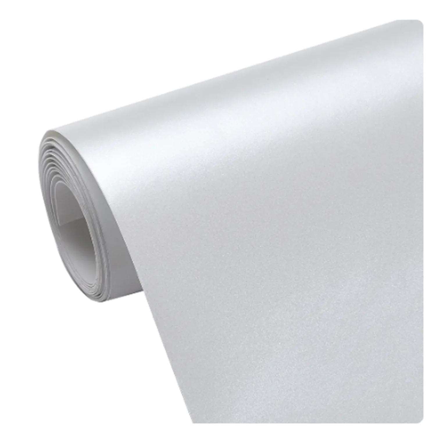 

Car Wrap Vinyl Film ICE FILM PEARL WHITE High Quality PVC Material DIY Decal Air Bubble Free Low Tack Glue Easy to Apply