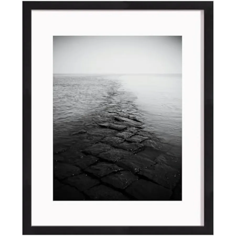 

Набор фоторамок из массива дерева с прочным настоящим стеклом для фотографий, с подложкой или без, декор для комнаты, для стены и стола.