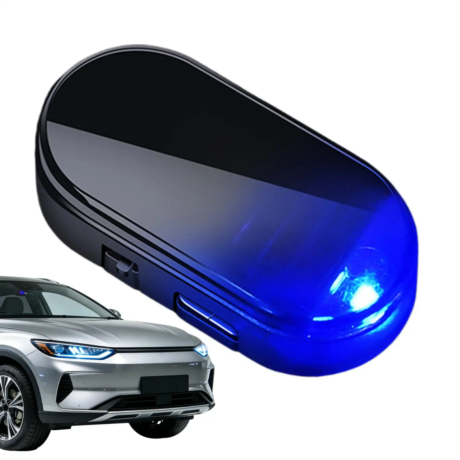 

Сигнальная лампа для автомобиля с солнечной зарядкой и USB-портом, мигающий светодиодный фонарь для седана, грузовика, каравана, гаража, ночного паркования