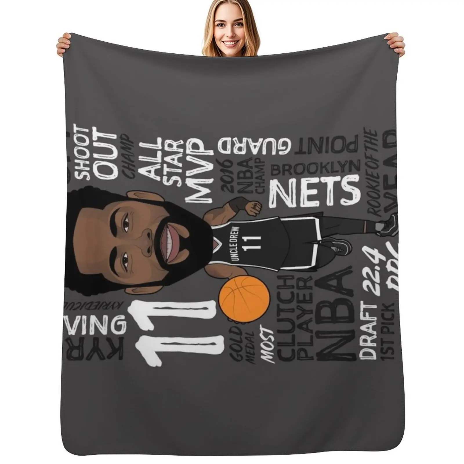 

Uncle Drew Throw Blanket Outdoor Soft Blanket for Picnic Beach Camping