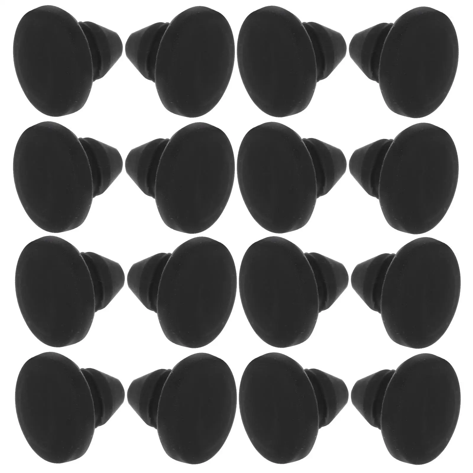 20 Pcs Silicone Sealing Plug Hole Protector Guard Bumper Elevator Plugs Floor Mat