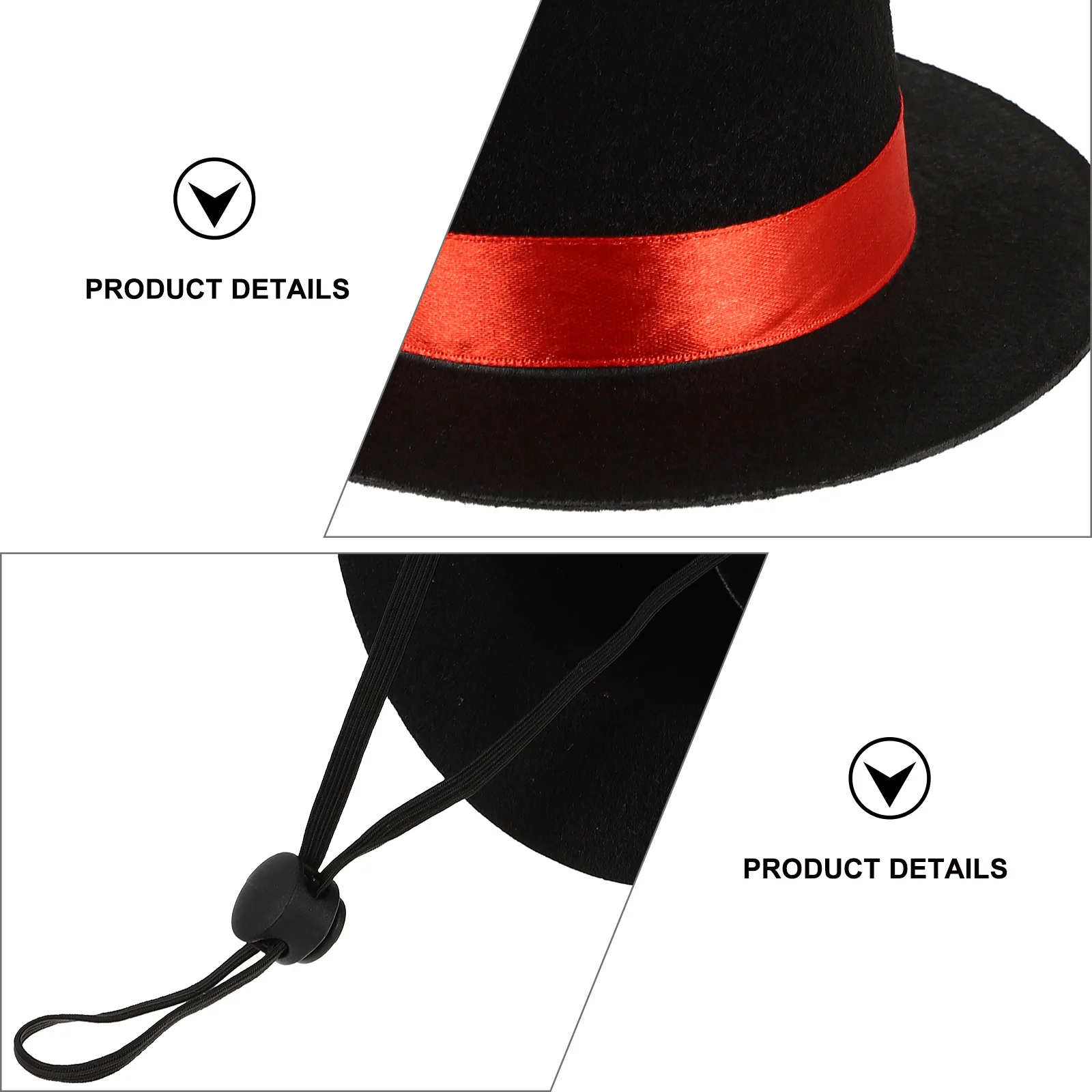 

Lovely Pet Magician Hat Costume for Cats Dogs Non Woven Party Birthday Halloween Photography Gift Dog Hats