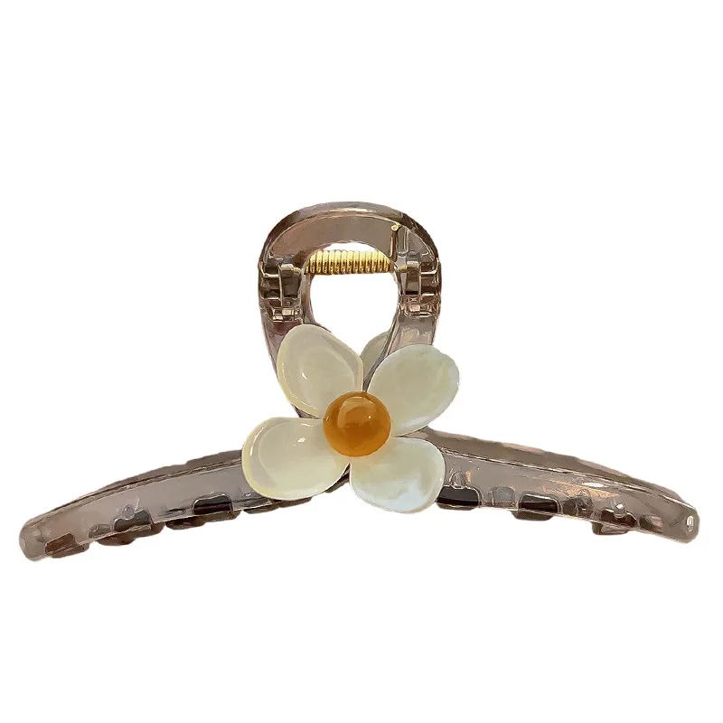 Trendige Strass-Haarklammer Elegante Schleifenknoten-Gaze-Haarspange Koreanischer Stil Schleifen-Haarklammer Exquisites Haar-Deko-Accessoire – Detail 9