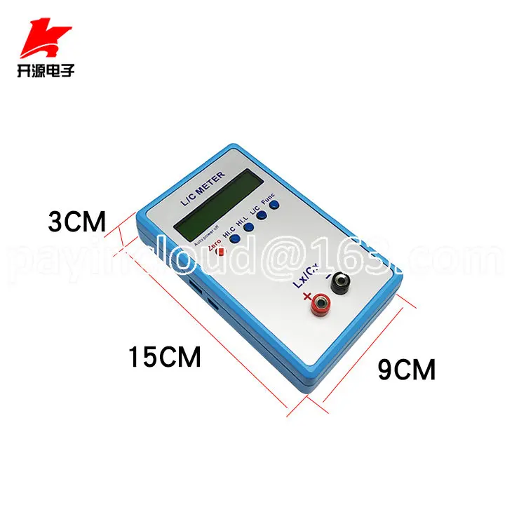 Capacitance and Inductance Meter LC200A Digital Digital Display High Precision Digital Bridge LCR Tester with USB Power Cord