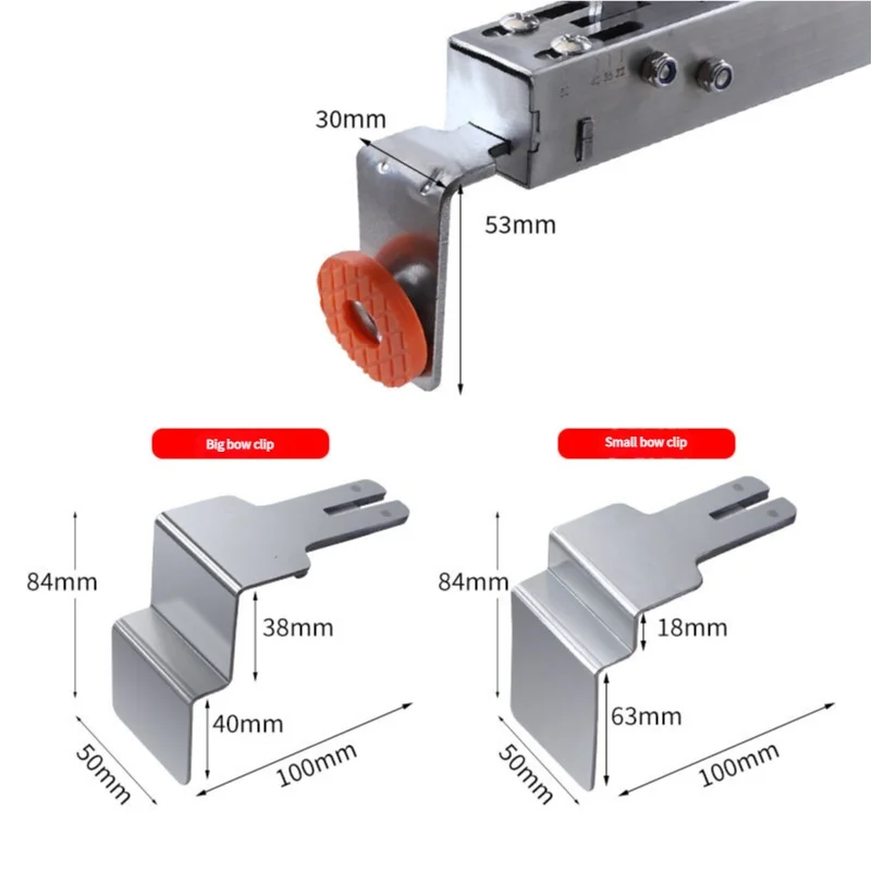 Adjustable Drawer Fixing Clamp Universal Drawer Fixing Clip Stainless Steel Drawer Front Installation Clamps Woodworking Clamp