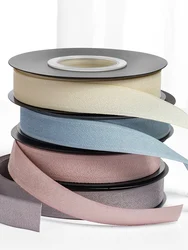 Ribbed Edge Morandi Ribbon Gift Wrapping Invitation Floral Hair Balloons Craft Sewing Party Wedding Popsicles Decoration