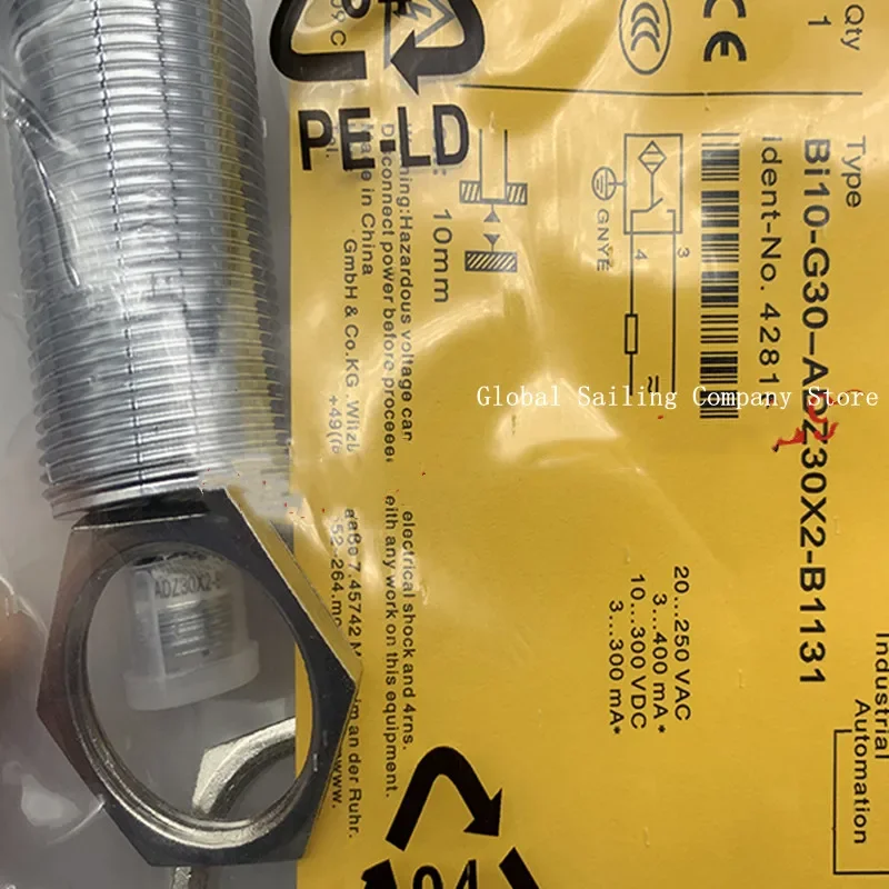 

2 шт. новый цилиндрический датчик BI15-G30-ADZ30X2-B1131