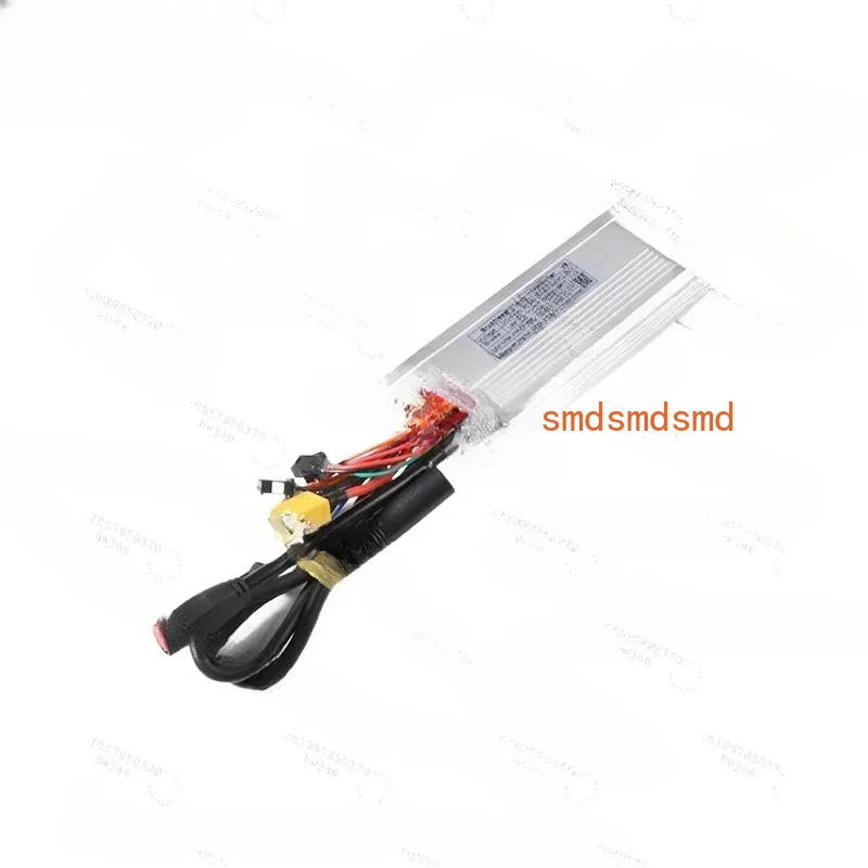 500W electric bicycle 48V 21A controller with black motor cable, suitable for Ouxi V8 fat car motherboard replacement