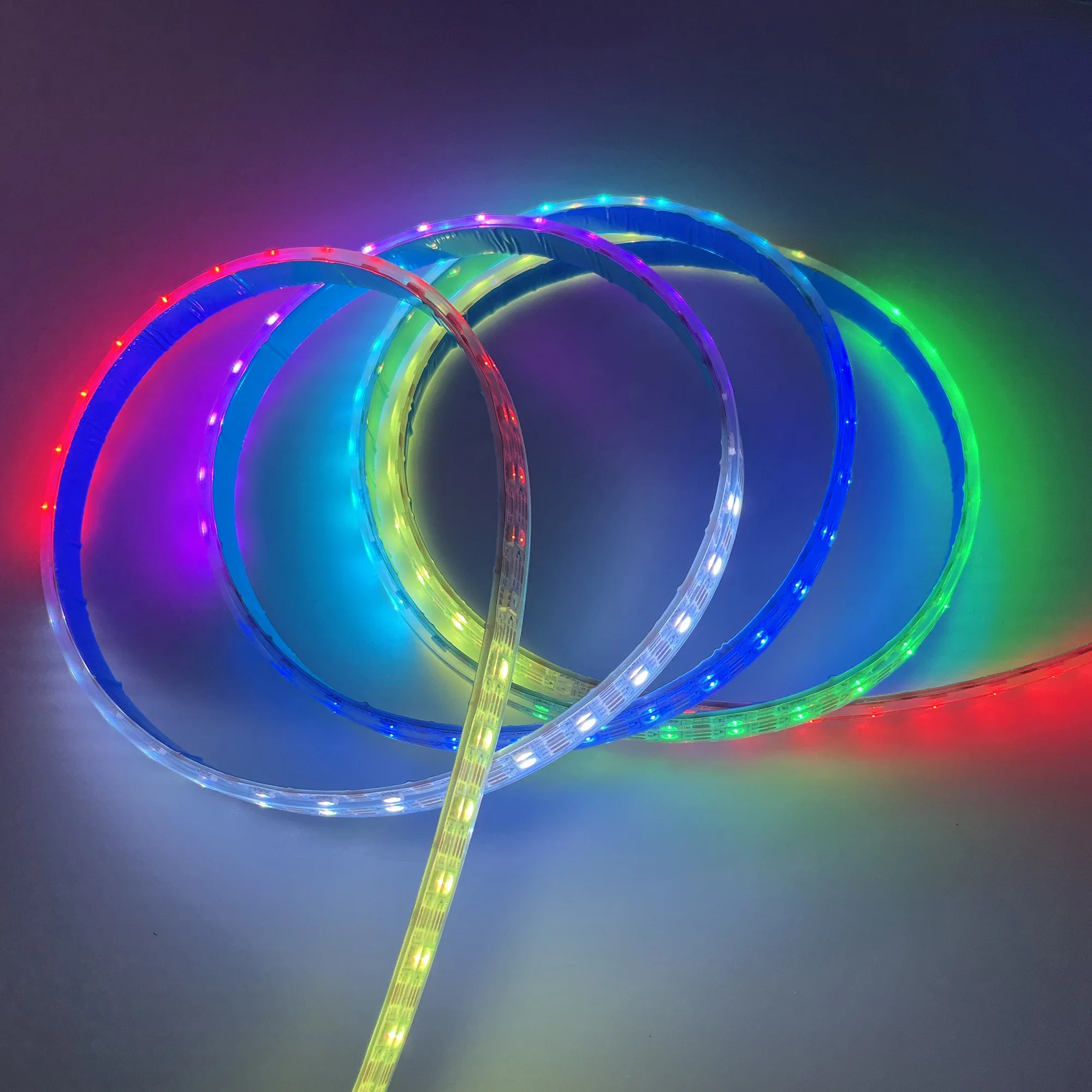 Luzes de tira IP20 IP68 WS2815 60LEDs para decoração de iluminação de teto de casa