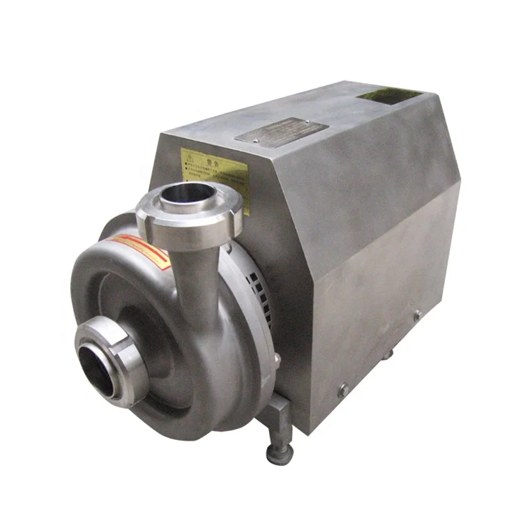 2024 hot factory price stainless steel high pressure centrifugal water pump liquid beverage transfer sanitary centrifugal pump