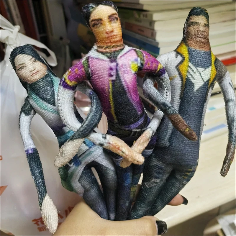 28cm Hot Game Valorant Jett Viper Sage Cosplay Doll Cute Fans Festival Gift Anime Peripherals Decorate Toy Desktop Car Ornament view 3