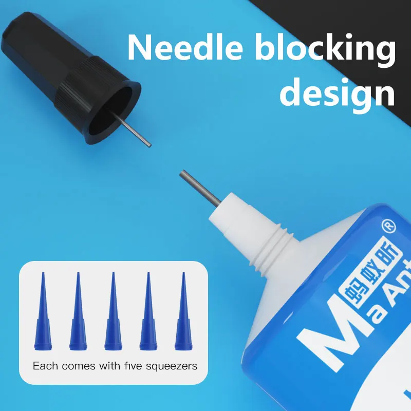 Maan K Een Waterdichte Superlijm Mobiele Telefoon Elektrische Component Reparatie Pin Type Wit En Zwart Multifunctionele Lijm