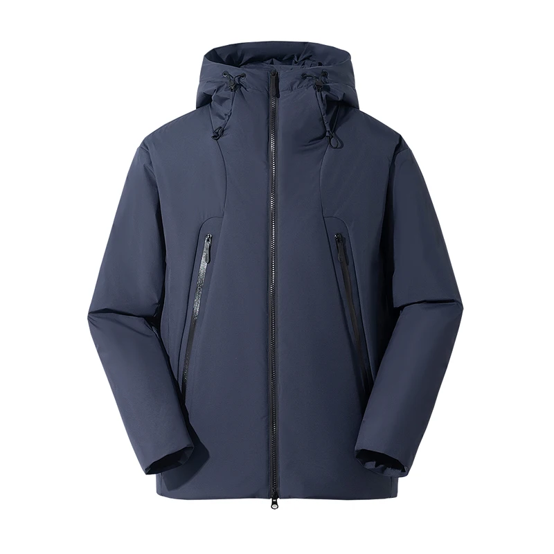 Casual 2026 Autumn Winter Unisex Cotton Padded Coat Windproof Thick Warm Men's Hooded Jackets Outwear Cold Proof Parkas Clothing
