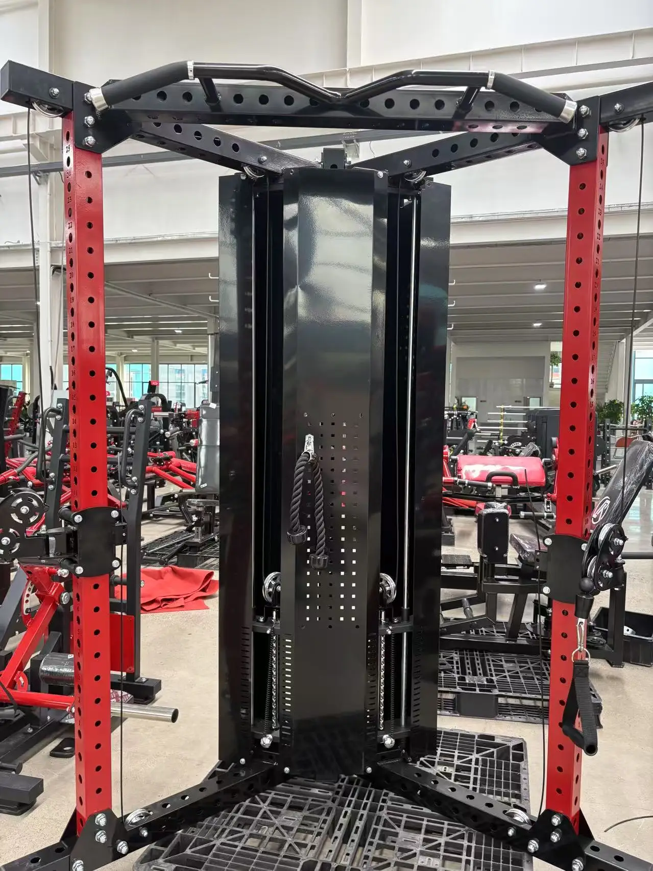 &c  Large Plate Loaded Steel Lateral Shoulder Machine Commercial Use 2t Capacity Safety Certified for ISO9001/CE