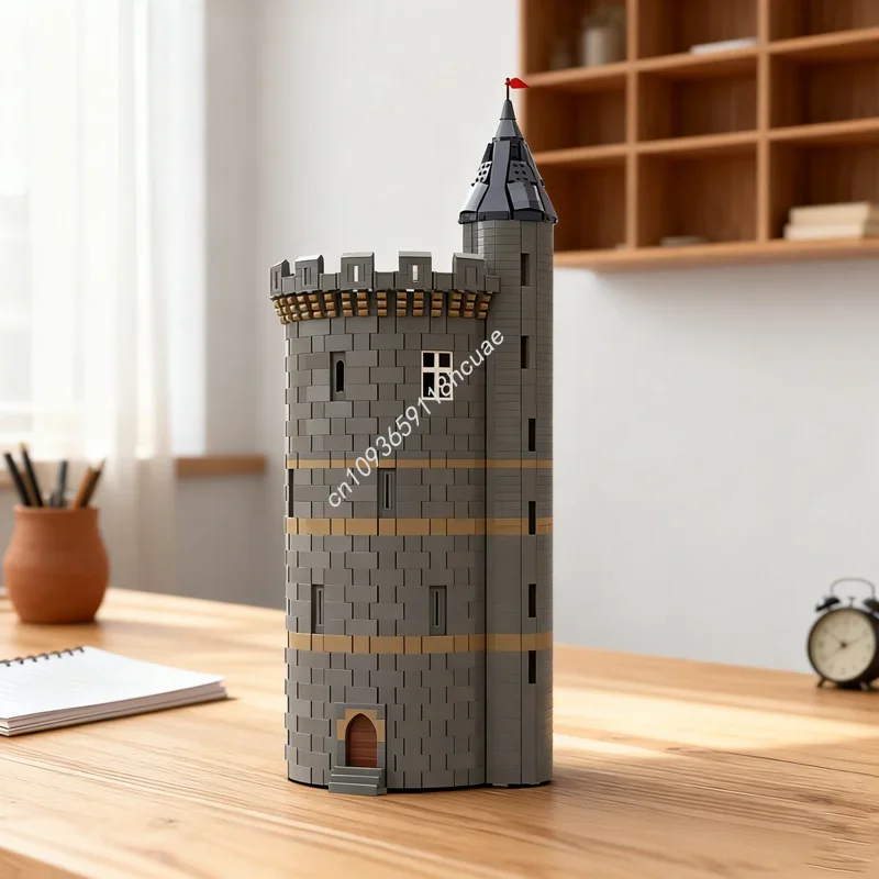 

5180 деталей MOC La Tour Maitresse A Castle Brittany: Конструктор, модель замка, рождественский подарок, развивающая игрушка для детей